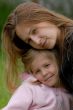 the mother with daughter