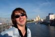 smiling man against Moscow