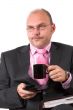Bored businessman