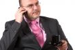 On the phone