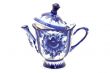 Blue tea-port