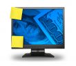 LCD with money background