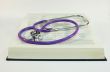 Stethoscope on med book