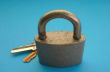padlock and key