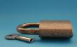 padlock and key