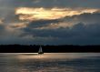 sailboat against the sky