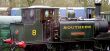 green vintage heritage train