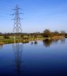 pylon and reflection