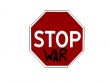 Stop sign with graffiti