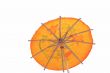 orange cocktail umbrella