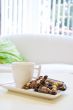 Coffee with chocolates