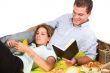 Couple relaxing during the picnic