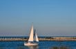 sailboat on the sea