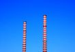 Two factory towers