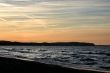 beautiful sunset by the sea