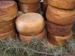 Seasoned Cheese forms in several stacks