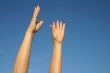 trying to reach the sky