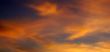 orange and blue sky