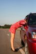Girl with car 3