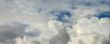 cloudy sky - wide panoramic view
