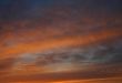 sky in sunset