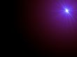 Purple starlight with copyspace