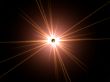 turmoil sun with radiating spikes