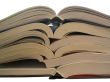 books pile