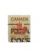 canadian stamp isolated