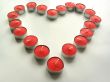 tealights heart