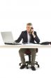 telephone call at the office