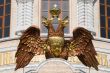 Golden two-headed eagle.
