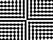 Simple black and white lined pattern