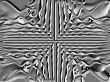 abstract waves like folded metal