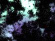 purple and green space gas