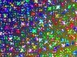 rainbow butterfly petals