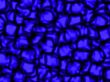 floating ice against blue