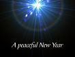 A peaceful New Year