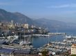 monaco. the mediterranean sea view