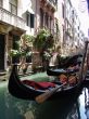 the gondolas in venice. italy