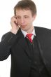 businessman with cell phone
