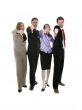 business team showing