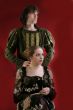 young lady with fan