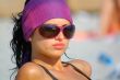 young girl in sunglasses