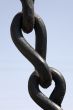 Black chain close-up