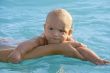 swimming baby