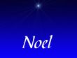 Christmas star noel greeting