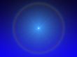 blue sparkling dot