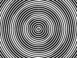 black and white target