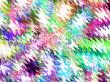 psychedelic through wobbled glass